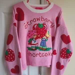 Strawberry Shortcake Sweater 🍓
